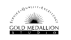 GOLD MEDALLION STUDIO SERVICE QUALITY EXCELLENCE