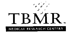 TBMR MEDICAL RESEARCH CENTERS