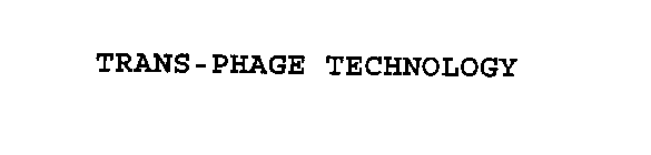 TRANS-PHAGE TECHNOLOGY