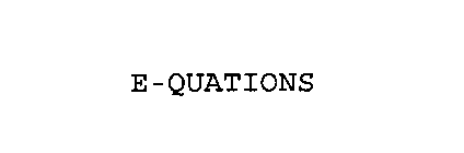 E-QUATIONS