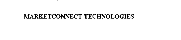 MARKETCONNECT TECHNOLOGIES