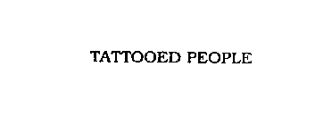 TATTOOED PEOPLE