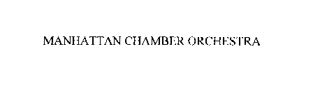 MANHATTAN CHAMBER ORCHESTRA