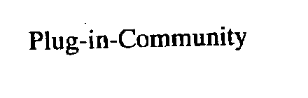 PLUG-IN-COMMUNITY