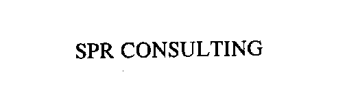 SPR CONSULTING