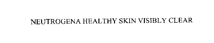 NEUTROGENA HEALTHY SKIN VISIBLY CLEAR