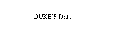 DUKE'S DELI