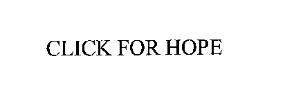 CLICK FOR HOPE