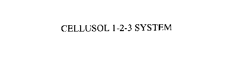 CELLUSOL 1-2-3 SYSTEM