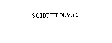 SCHOTT N.Y.C.