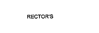 RECTOR'S