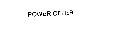 POWER OFFER