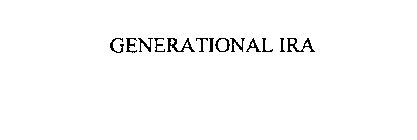 GENERATIONAL IRA