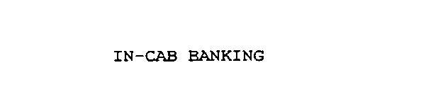 IN-CAB BANKING