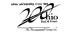 OHIO UNIVERSITY SINCE 1804 200 OHIO FIRST & FINEST THE BICENTENNIAL CAMPAIGN