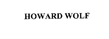 HOWARD WOLF