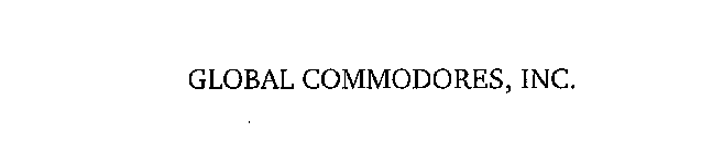 GLOBAL COMMODORES, INC.