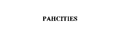PAHCITIES