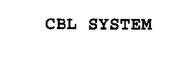 CBL SYSTEM