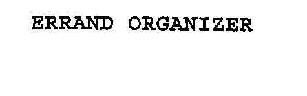 ERRAND ORGANIZER