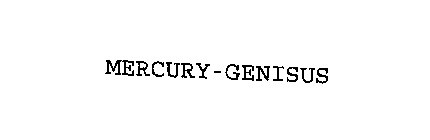 MERCURY-GENISUS