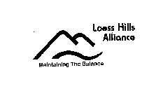 LOESS HILLS ALLIANCE MAINTAINING THE BALANCE