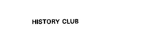 HISTORY CLUB