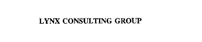 LYNX CONSULTING GROUP