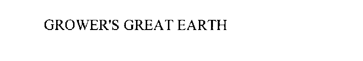 GROWER'S GREAT EARTH