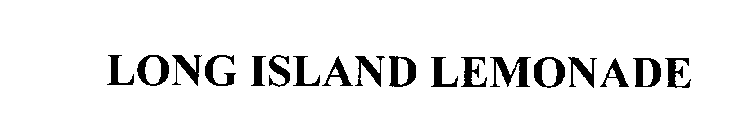 LONG ISLAND LEMONADE