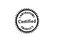 LABORATORY CERTIFIED PRODUCT