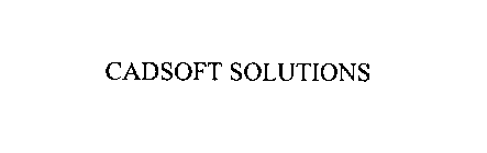 CADSOFT SOLUTIONS