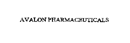 AVALON PHARMACEUTICALS