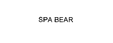 SPA BEAR