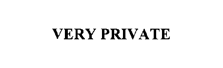 VERY PRIVATE