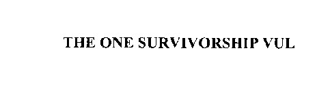 THE ONE SURVIVORSHIP VUL