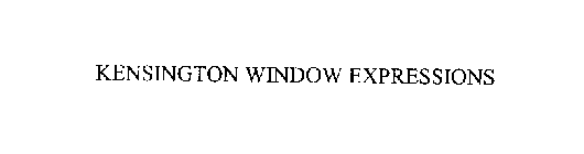 KENSINGTON WINDOW EXPRESSIONS