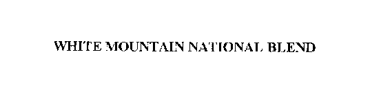 WHITE MOUNTAIN NATIONAL BLEND