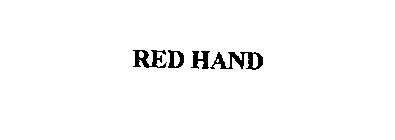 RED HAND