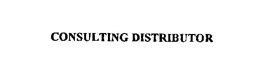 CONSULTING DISTRIBUTOR