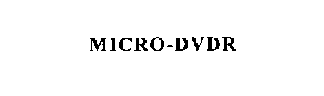 MICRO-DVDR