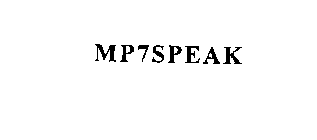MP7SPEAK