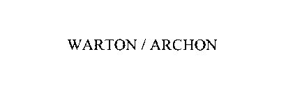 WARTON / ARCHON