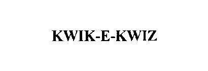 KWIK-E-KWIZ
