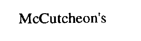 MCCUTCHEON'S