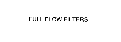 FULL FLOW FILTERS