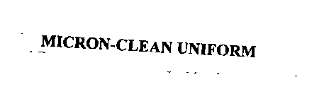 MICRON-CLEAN UNIFORM