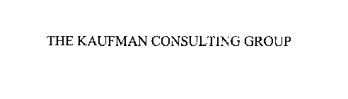THE KAUFMAN CONSULTING GROUP