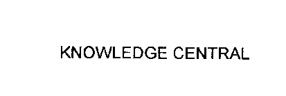 KNOWLEDGE CENTRAL