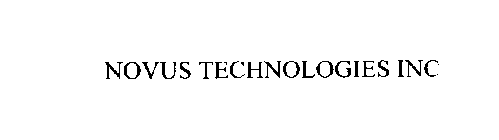 NOVUS TECHNOLOGIES INC